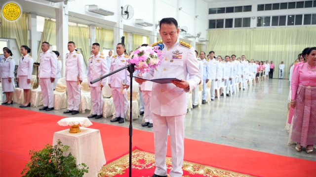 ร่วมพิธีถวายพวงมาลา เนื่องในวันปิยมหาราช